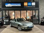 Mazda MX-5 1.6i 16v NBFL Silver Blues | Leder | 16" Velgen, Auto's, 1025 kg, Achterwielaandrijving, 4 cilinders, Cabriolet