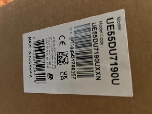 Samsung Crystal UHD DU7100 televisie 138 cm 55 inch, Audio, Tv en Foto, Televisies, Nieuw, LED, 100 cm of meer, 4k (UHD), Samsung