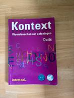 Kontext boek + cd-rom met oefeningen, Boeken, Ophalen of Verzenden, Gelezen