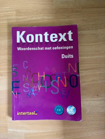 Kontext boek + cd-rom met oefeningen beschikbaar voor biedingen