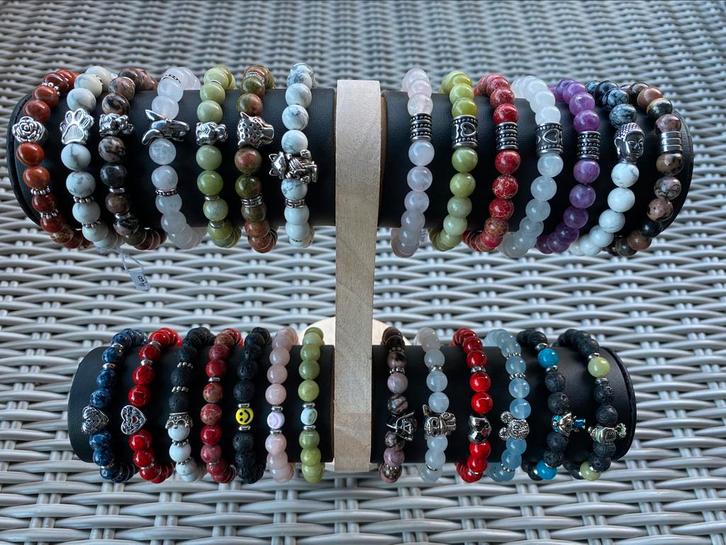 Bracelets en pierre naturelle sur mesure, Bijoux, Sacs & Beauté, Bracelets, Enlèvement ou Envoi