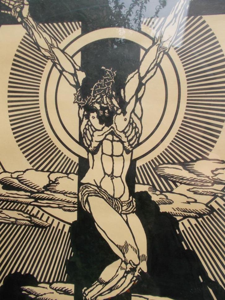 Van Hove, Franciscus junior Pentekening 1936, Antiek en Kunst, Kunst | Schilderijen | Klassiek, Ophalen