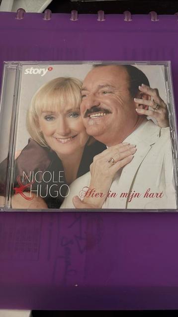 PERFECTE NIEUWSTAAT CD NICOLE & HUGO/ HIER IN MIJN HART ! beschikbaar voor biedingen