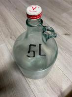 Glazen pot, 5 liter, prijs: 5€