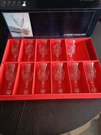 Verres Cristal d'Arques France Vintage, Collections, Comme neuf, Enlèvement ou Envoi