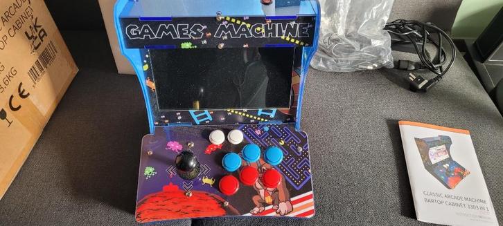 Monstershop Arcade Bartop, Verzamelen, Automaten | Gokkasten en Fruitautomaten, Zo goed als nieuw, Ophalen