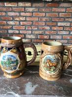 Biertassen vintage, Ophalen of Verzenden, Zo goed als nieuw, Glas of Glazen