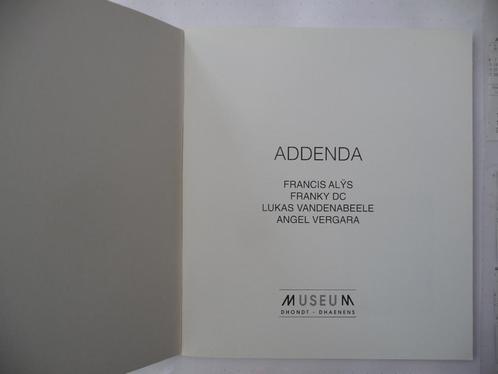 CATALOGUS MDD - F.ALYS, FRANKY DC, L.VANDENABEELE, A.VERGARA, Antiek en Kunst, Kunst | Litho's en Zeefdrukken, Ophalen of Verzenden