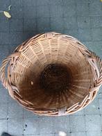 antieke rieten mand ideaal voor hout voor de kachel, Antiek en Kunst, Ophalen