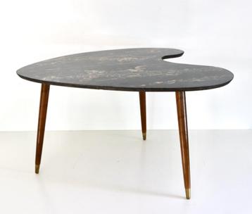 Fifties niertafel - Vintage salontafel, Enlèvement