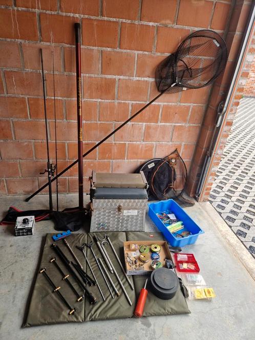 Lot visgerief, Watersport en Boten, Hengelsport | Witvissen, Gebruikt, Complete set, Ophalen