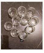 Lot de 10 Verrines en verre transparent, Maison & Meubles, Cuisine | Vaisselle, Récipient(s), Comme neuf, Uni, Enlèvement
