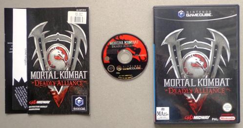 Mortal Kombat Deadly Alliance voor de Nintendo GameCube, Games en Spelcomputers, Games | Nintendo GameCube, Zo goed als nieuw