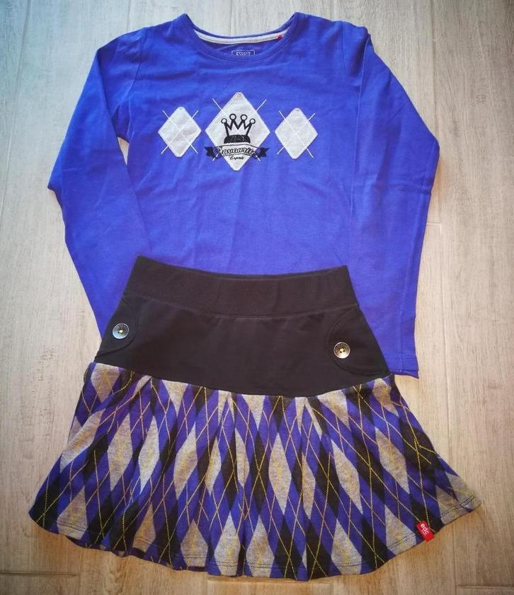 Jupe (EDC) + manche longue (Esprit) - taille 140-146, Enfants & Bébés, Vêtements enfant | Taille 140, Comme neuf, Fille, Ensemble