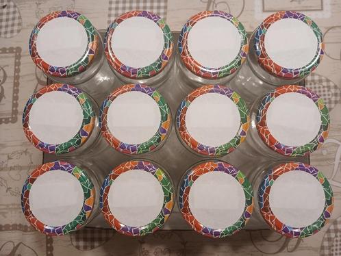 Lege, schone potten van 350 ml met luchtdicht deksel, Huis en Inrichting, Keuken | Servies, Zo goed als nieuw, Kom(men), Overige stijlen