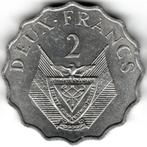 Rwanda : 2 Francs 1970, Émission FAO KM#10 Ref 1483, Timbres & Monnaies, Monnaies | Afrique, Enlèvement ou Envoi, Monnaie en vrac