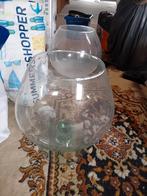 2 grote cognac glazen, Verzamelen, Glas en Drinkglazen, Ophalen, Gebruikt