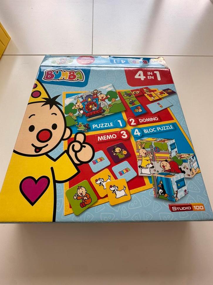 Bumba Speelset – 4 speeltjes in 1 doos (3+), Kinderen en Baby's, Speelgoed | Kinderpuzzels, Gebruikt, 6 jaar of ouder, Ophalen of Verzenden