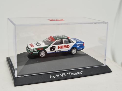 Audi V8 DTM Daems - Herpa 1:87, Hobby & Loisirs créatifs, Voitures miniatures | 1:87, Comme neuf, Voiture, Herpa, Envoi