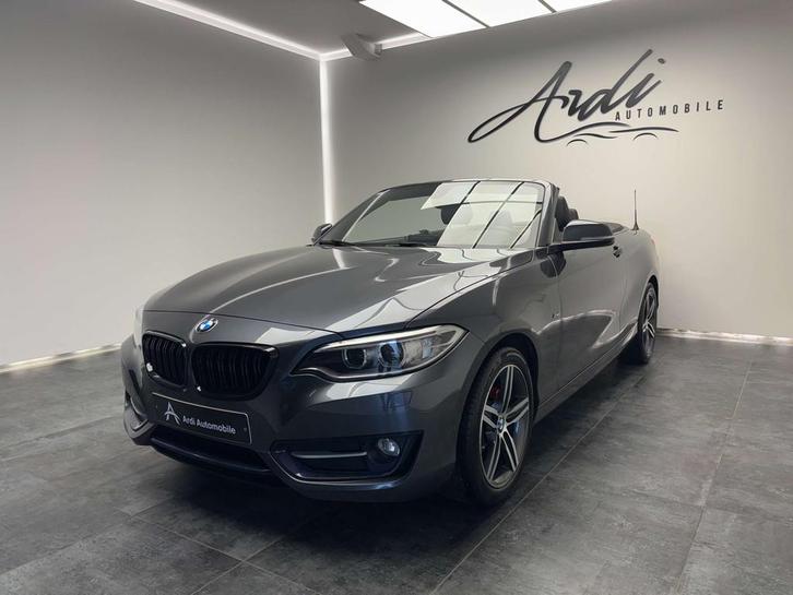 BMW 2 Serie 218 Cabriolet *PACK SPORT*SIEGE CHAUFF*1 PROP*GA, Auto's, BMW, Te koop, 2 Reeks, ABS, Airbags, Airconditioning, Bluetooth