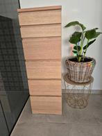 Ladekast, Minder dan 50 cm, 5 laden of meer, 100 tot 150 cm, Eikenhout