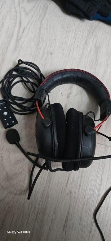 Hyperx cloud gebruikt maar werkend beschikbaar voor biedingen