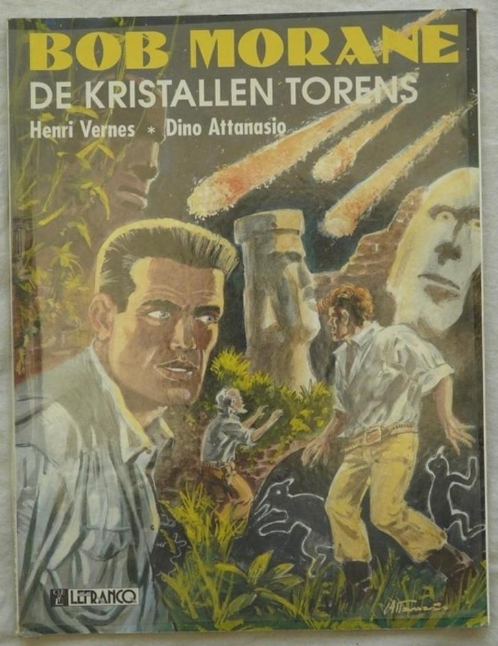 Bob Morane, De Kristallen Torens, Nr.4, Lefranco, 1990.(1), Boeken, Stripverhalen, Gelezen, Eén stripboek, Ophalen of Verzenden