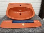vintage stock wastafel lavabo 70er jaren Carneol Lily, Ophalen, Huis en Inrichting