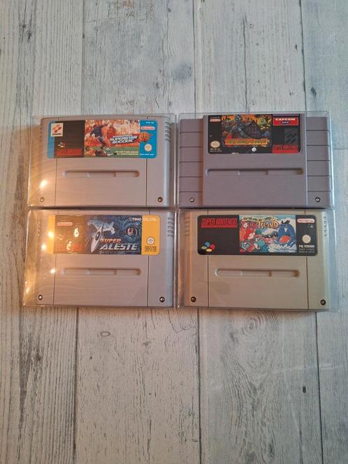 4 jeux Super Nintendo ! Yoshi's Island, Ghouls'n Ghosts !, Consoles de jeu & Jeux vidéo, Jeux | Nintendo Super NES, Comme neuf