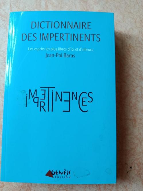 Le dictionnaire des impertinents, Boeken, Overige Boeken, Zo goed als nieuw, Ophalen of Verzenden