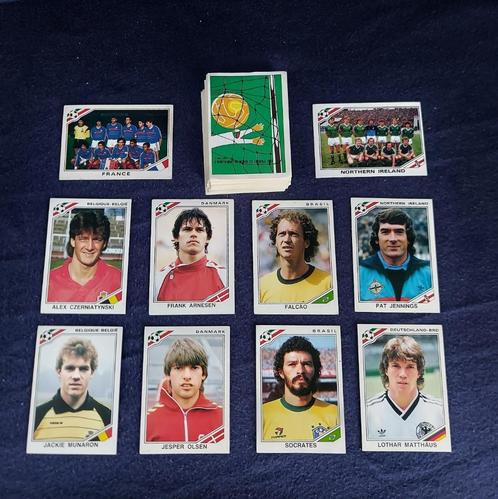 69 versch. Panini stickers voetbal ' WK Mexico 86 '  -nieuw-, Verzamelen, Sportartikelen en Voetbal, Zo goed als nieuw, Poster, Plaatje of Sticker