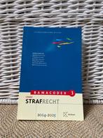 Bamacodex: STRAFRECHT 2024-2025, Boeken, Ophalen, Overige vakken, Die keure, Zo goed als nieuw