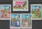 Rép. de GUINÉE :1981:Y.PA139-43**: Jeux Olympiques de MOSCOU, Postzegels en Munten, Guinee, Ophalen of Verzenden, Postfris