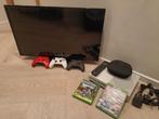 X box one met controllers games en Medion tv, Ophalen, Zo goed als nieuw, Met games