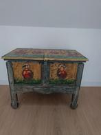 Oude koffer, Huis en Inrichting, Slaapkamer | Nachtkastjes, Ophalen