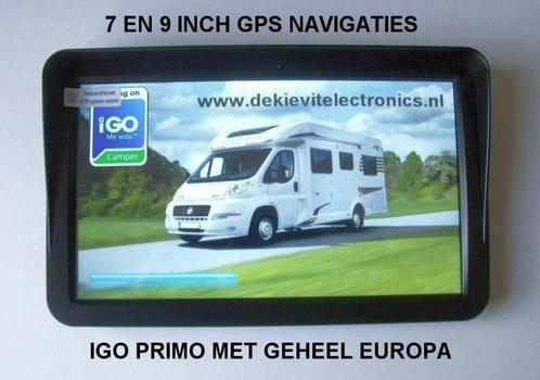 Nieuwe GPS Navigaties met Campercontact en Nieuwste Kaarten, Caravans en Kamperen, Mobilhome-accessoires, Nieuw, Ophalen of Verzenden