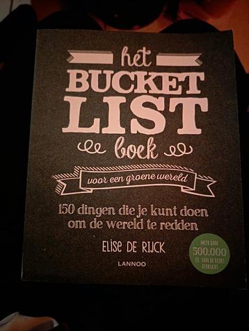 Elise De Rijck - Het Bucketlist boek voor een groene wereld beschikbaar voor biedingen