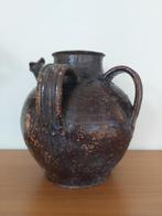 Prachtig gepatineerde antieke franse walnoot olie kruik, Antiek en Kunst, Ophalen of Verzenden