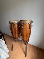 Vintage houten conga’s, Muziek en Instrumenten, Percussie, Ophalen, Gebruikt, Trommel