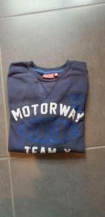 donkerblauwe sweater Ketnet - maat 128 beschikbaar voor biedingen