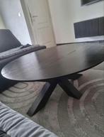 Zwarte ronde salontafel, 50 tot 100 cm, Rond, Zo goed als nieuw, Ophalen