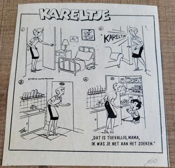 Oud stripknipsel: Kareltje (1960) beschikbaar voor biedingen