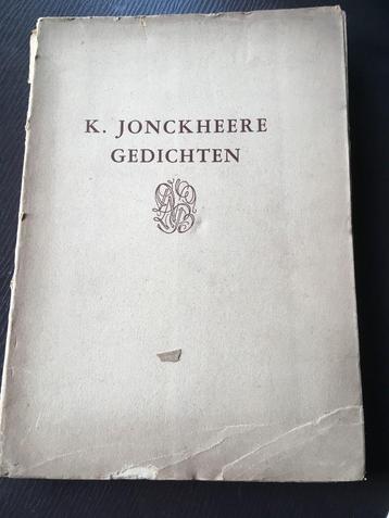 Karel Jonckheere gedichten - 1942 beschikbaar voor biedingen