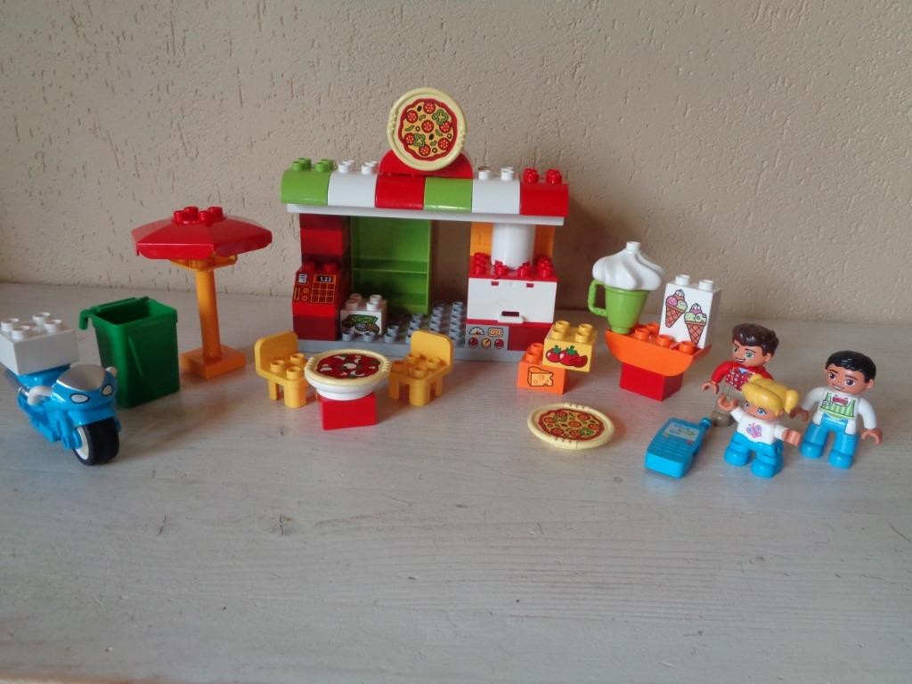 LEGO DUPLO Pizzeria - 10834, Ophalen of Verzenden, Gebruikt, Complete set, Duplo