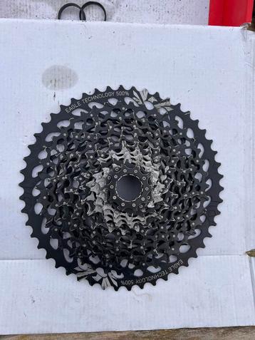 2x Sram gx eagle 1275 groepset 10/50 34t en 34t ovaal 