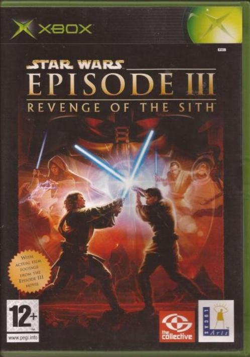 Star Wars Episode III Revenge of the Sith, Games en Spelcomputers, Games | Xbox Original, Gebruikt, Avontuur en Actie, 1 speler