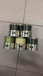 5x reserve spoelen shimano big L, Ophalen of Verzenden, Gebruikt, Molen