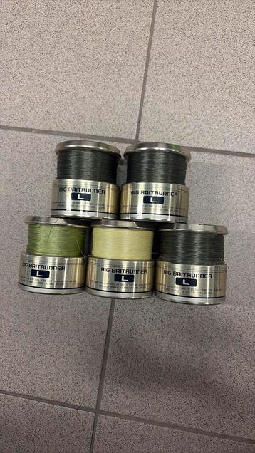 5x reserve spoelen shimano big L beschikbaar voor biedingen