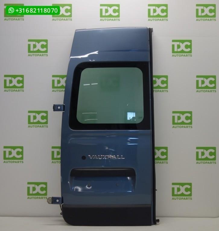 Renault Master (10-18) Achterdeur links met ruit blauw, Auto-onderdelen, Carrosserie, Deur, Renault, Achter, Links, Gebruikt, Ophalen of Verzenden