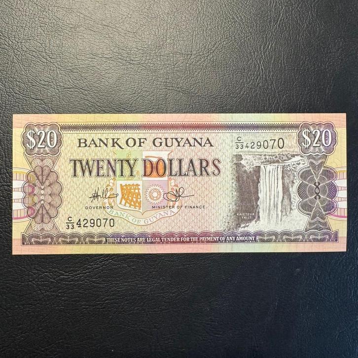 Guyana - 20 Dollar 2009 - P 30e - UNC - 743(1), Postzegels en Munten, Bankbiljetten | Afrika, Los biljet, Overige landen, Ophalen of Verzenden